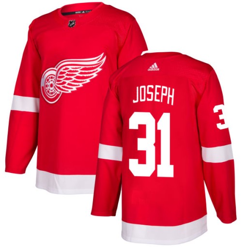 Curtis Joseph Men's Adidas Detroit Red Wings Authentic Red Jersey